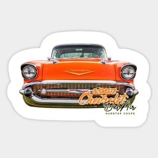 1957 Chevrolet Bel Air Hardtop Coupe Sticker